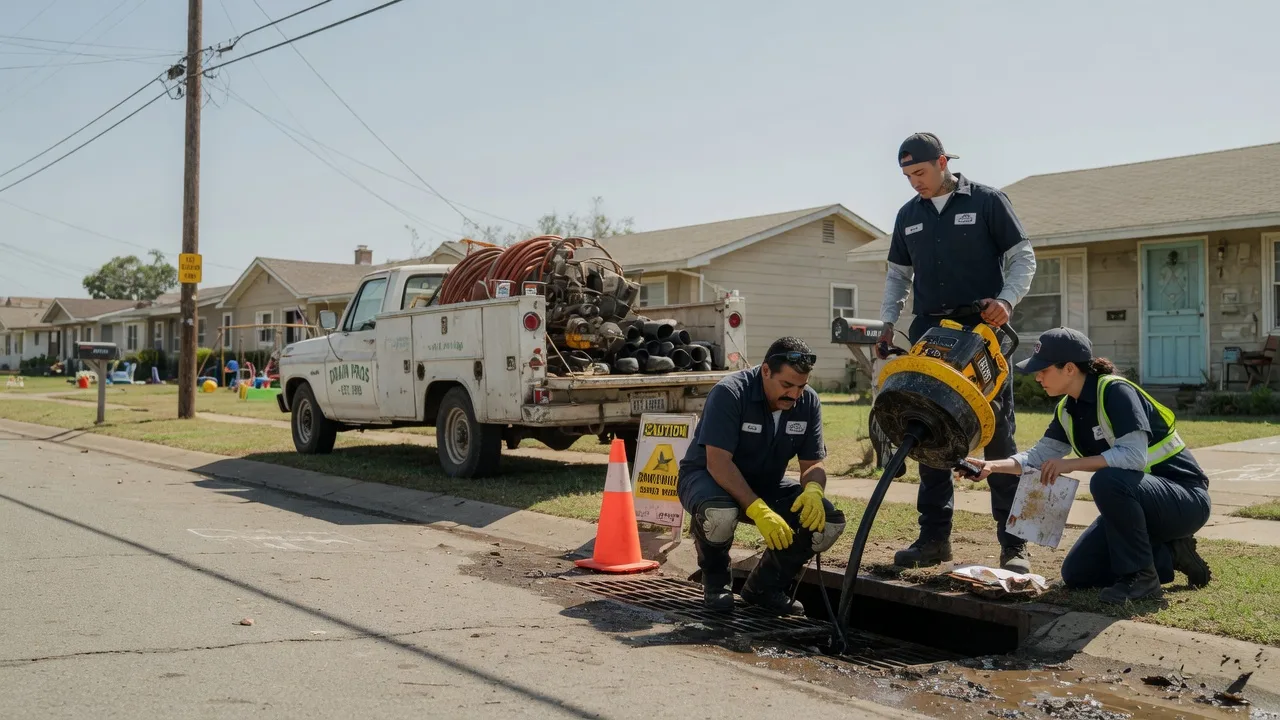 Drain Cleaning in Collinsville, TX near me